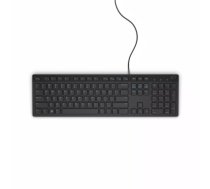 Klaviatūra DELL KB216 Universāla USB QWERTY Igaunijas Melna