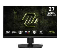 MSI MAG 272QPF E20 Datora monitors 68.6 cm 2560 x 1440 pikseļi Wide Quad HD Rapid IPS 200 Hz 0.5 ms Melns