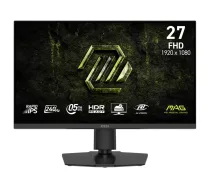 MSI MAG 272PF X24 27 collu spēļu monitors Full HD 1920 x 1080 Rapid IPS LCD 240Hz 0.5 ms AMD FreeSync Iebūvēti skaļruņi VESA Melns