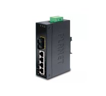 PLANET ISW-511T tīkla pārslēgs Nepārvaldīts L2 Fast Ethernet (10/100) Melns