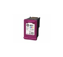 HP 651 Tri-color Original Ink Advantage Cartridge Cyan, Magenta, Yellow