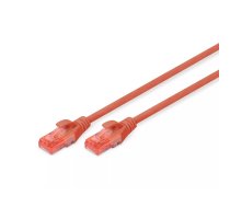 Tīkla kabelis Digitus CAT 6 U/UTP patch cord RJ-45 Cat6 2m Sarkans