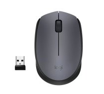 Logitech M170 Grey-K pele Birojs Abām rokām RF Bezvadu Optisks 1000 DPI