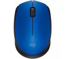 Logitech M171 mouse RF Wireless Optical 1000 DPI, Blue