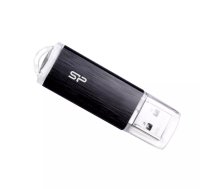 USB zibatmiņa Silicon Power Ultima U02 8 GB USB 2.0 Type-A, melna/caurspīdīga vāciņa