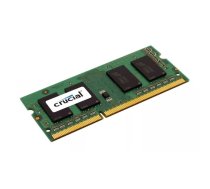 Crucial 8GB DDR3 SODIMM atmiņas modulis 1 x 8 GB DDR3L 1600 MHz