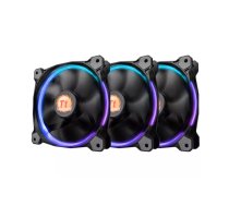 Thermaltake RIing 14 (3 Fan Pack) Datora korpusam Ventilators 14 cm Melns