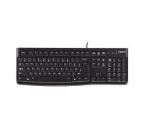 Logitech K120 Corded Keyboard tastatūra Universāls USB QWERTY US International Melns