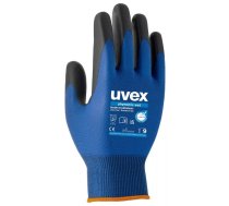 Uvex 6006008 aizsargcimdi Zils, Pelēks Elastāns, Poliamīds 1 pcs