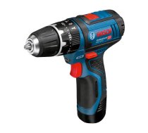 Bosch GSB 10,8-2-LI Professional Bez atslēgas Melns, Zils, Sarkans