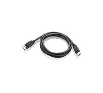 Lenovo DisplayPort 1,8 m Melns