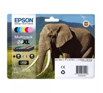 Epson Elephant C13T24384011 tintes kārtridžs 6 pcs Oriģināls Augsta (XL) produktivitāte Melns, Tirkīzzils, Gaiši Tirkīzzila, Fuksīns, Gaiši Fuksīna, Dzeltens