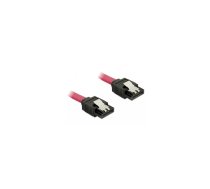 DeLOCK 82675 SATA kabelis 0,2 m Sarkans