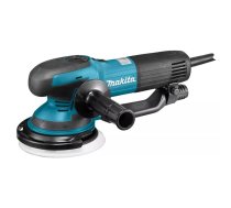 Makita BO6050J portatīvā slīpmašīna Orbitālā slīpmašīna 600 RPM 6800 svārstības minūtē Melns, Zils