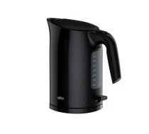 Elektriskais tējkanna BRAUN PurEase WK 3100 BK — 1,7 L, 2200 W, melna