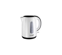 Russell Hobbs 25070-70 elektriskās tējkanna 1,7 L 2200 W Melns, Balts