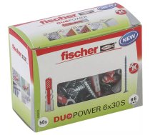 Fischer DUOPOWER 6 x 30 S LD 50 pcs Izplešanās enkurs 30 mm