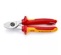 Knipex 95 16 165 T knaibles vadu montāžai Gofrēšanas instruments Melns, Dzeltens