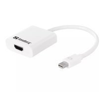 Sandberg Adapter Mini DisplayPort>HDMI Balts