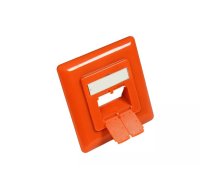 Alcasa GC-N0058 kontaktligzdas drošības spraudnis RJ-45 Oranžs 1 pcs