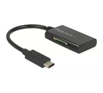 DeLOCK 91740 karšu lasītājs USB 3.2 Gen 1 (3.1 Gen 1) Type-C Melns