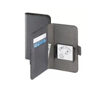 Hama Smart Move - Carbon, L mobilo telefonu apvalks 11,4 cm (4.5") Folio Ogleklis, Pelēks