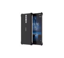 Nokia Soft Touch Case CC-801 mobilo telefonu apvalks Aploksne Melns