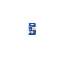 Brother Gloss Laminated Labelling Tape - 18mm, Blue/White marķēšanas lenta TZ