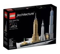 LEGO Architecture komplekts New York City 21028 — 598 detaļas, mēroga modeļu orientieri