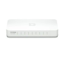 D-Link GO-SW-8E/E tīkla pārslēgs Nepārvaldīts Fast Ethernet (10/100) Balts