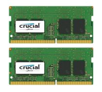 Crucial 16GB (2x8GB) DDR4 2400 SODIMM 1.2V atmiņas modulis 2400 MHz