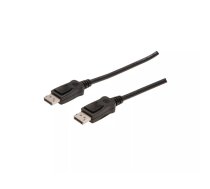 ASSMANN Electronic AK-340100-010-S DisplayPort kabelis 1 m Melns