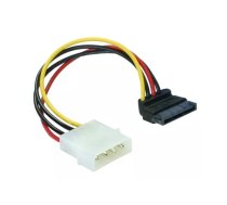 DeLOCK Cable Power SATA HDD > 4pin male – angled Daudzkrāsains 0,15 m