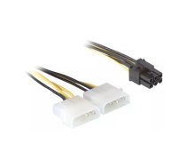 DeLOCK Power Cable for PCI Express Card - 0.15m 0,15 m