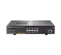 Aruba 2930F 8G PoE+ 2SFP+ Vadīts L3 Gigabit Ethernet (10/100/1000) Power over Ethernet (PoE) 1U Pelēks