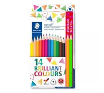 Staedtler 157 Melns, Zils, Bordo, Brūns, Zaļš, Gaiši Zils, Gaiši Tirkīzzila, Mauve, Oranžs, Persiku, Sarkans, Dzeltens 14 pcs