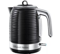 Russell Hobbs Inspire elektriskās tējkanna 1,7 L 2400 W Melns, Sudrabs