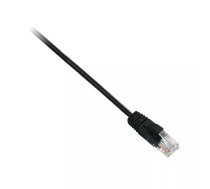 V7 Black Cat6 U/UTP tīkla kabelis RJ45 Male uz RJ45 Male 1m 1000 Mbit/s