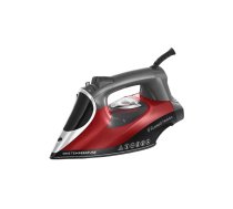 Russell Hobbs 25090-56 gludeklis Sausais un tvaika gludeklis Keramikas gludināšanas virsma 2600 W Melns, Pelēks, Sarkans