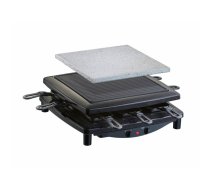 Elektriskais raclette grils Steba RC 3 plus 8 personām 1450 W melns hroms
