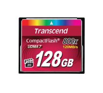 Zibatmiņa Transcend 128GB CompactFlash 800x TS128GCF800