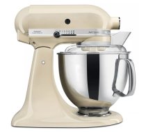 Pārtikas pārstrādātājs KITCHENAID Artisan 5KSM175PSEAC — 300 W, 4.8 L nerūsējošā tērauda bļoda, krēma