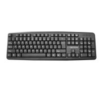 Vadu pilna izmēra tastatūra ESPERANZA EK134 — USB, melna, ciparu bloks, 442×140×22 mm