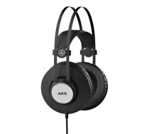 Uz auss vērsti vadu austiņas AKG K72 — slēgta akustika, 32 Ω, 16–20000 Hz, 3 m kabelis, jutība 112 dB