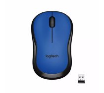 Logitech Wireless Mouse M220 Silent, Optical 1000 DPI, Blue