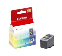 Canon CL-51 tintes kārtridžs 1 pcs Oriģināls Augsta (XL) produktivitāte Tirkīzzils, Fuksīns, Dzeltens