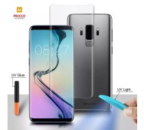 Mocco UV 9H Tempered Glass Aizsargstikls Pilnam Ekrānam + Eco Līme + Lampa Priekš Huawei Mate 20 Caurspīdīgs