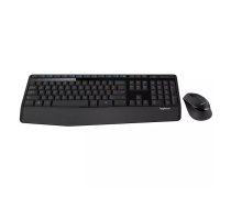 Logitech Wireless Combo MK345 tastatūra Pele iekļauta Birojs RF Bezvadu Čehu Melns