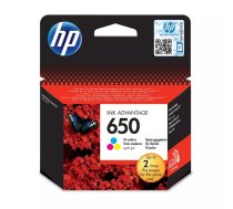 HP 650 Tri-color Original Ink Advantage Cartridge