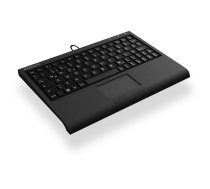 KeySonic ACK-3410 tastatūra Birojs USB QWERTZ Vācu Melns